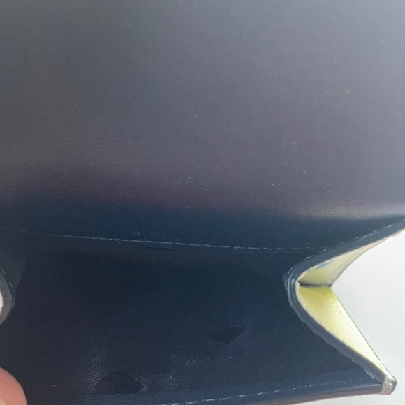 Kate spade micro tri fold wallet lemon zest - Picture 2 of 13